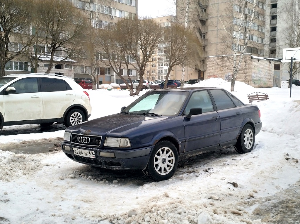 Тверская область, № А 284 ОК 69 — Audi 80 (B4) '91-96