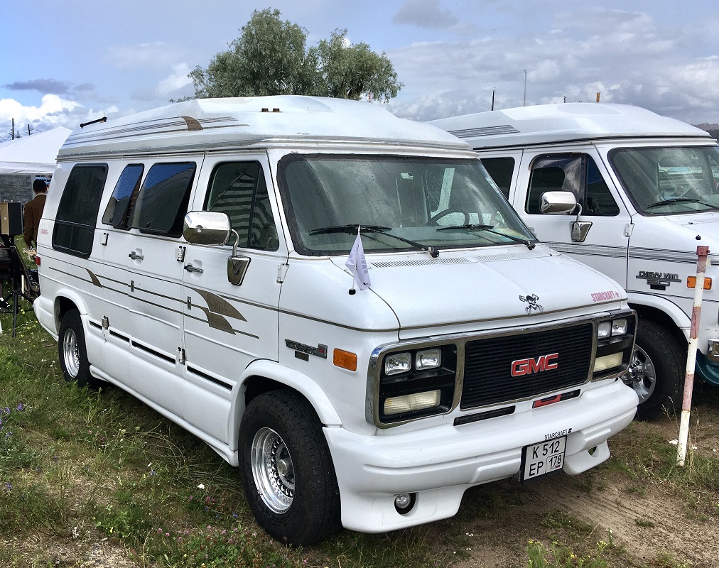 Санкт-Петербург, № К 512 ЕР 178 — GMC Vandura '76-96; Санкт-Петербург — Фестиваль ретротехники "Фортуна"