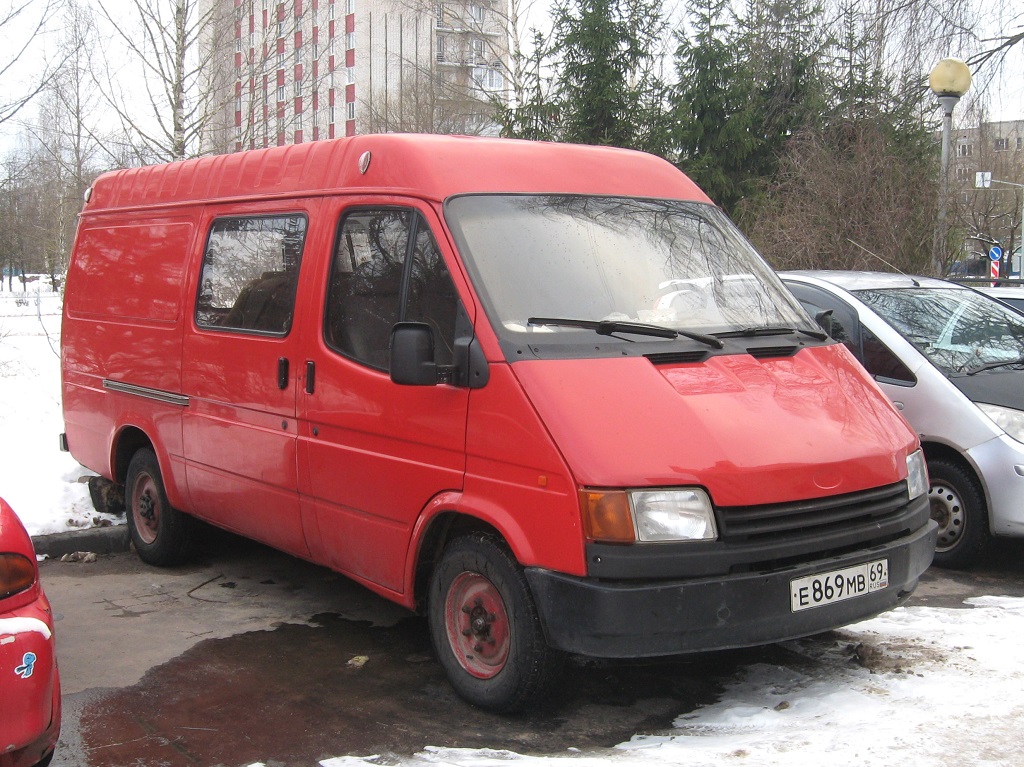 Тверская область, № Е 869 МВ 69 — Ford Transit (3G) '86-94