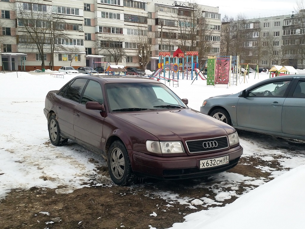 Тверская область, № Х 632 СМ 69 — Audi 100 (C4) '90-94