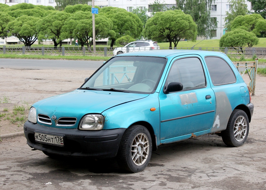 Псковская область, № К 505 НТ 178 — Nissan Micra (K11) '92-03; Санкт-Петербург — Вне региона