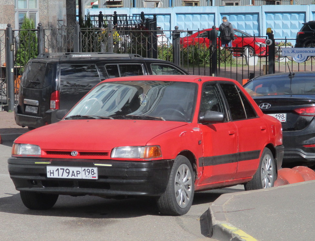 Санкт-Петербург, № Н 179 АР 198 — Mazda 323 (BG) '89-94