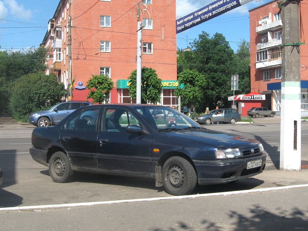 Тверская область, № С 707 КВ 69 — Nissan Primera (P10) '90–96