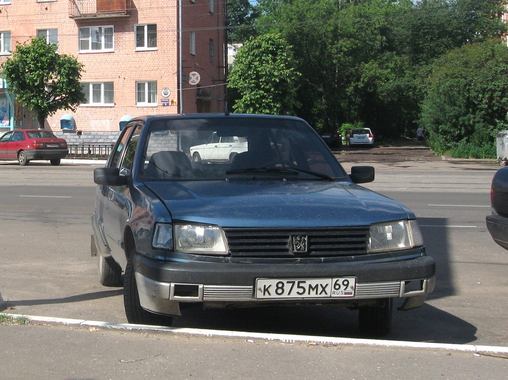 Тверская область, № К 875 МХ 69 — Peugeot 309 '85-94