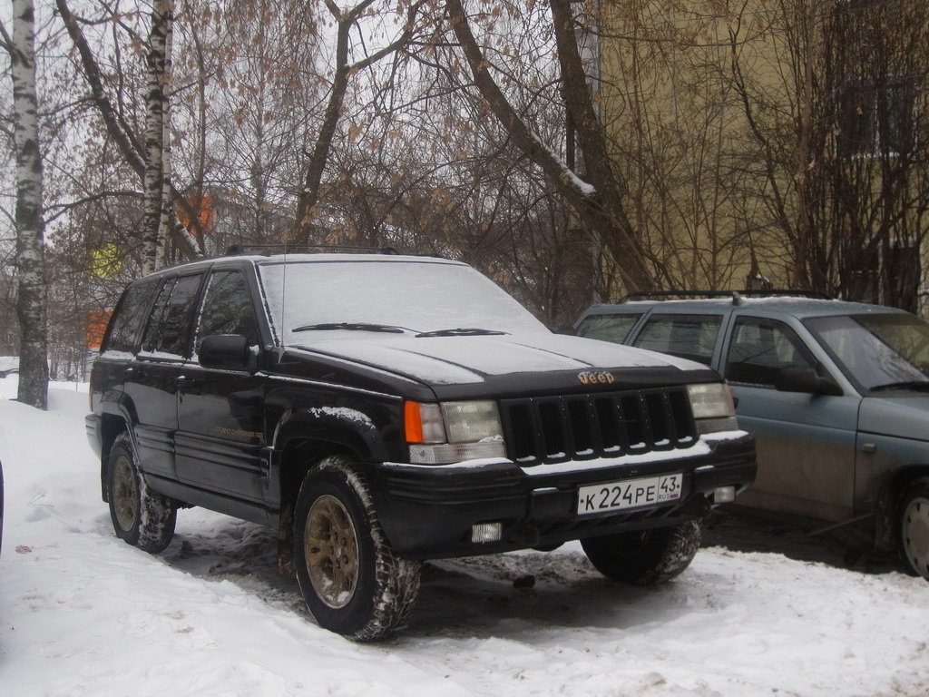 Кировская область, № К 224 РЕ 43 — Jeep Grand Cherokee (ZJ) '92-98