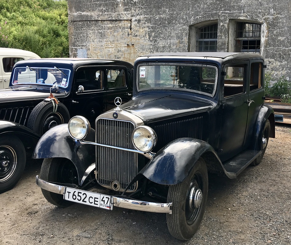 Ленинградская область, № Т 652 СЕ 47 — Mercedes-Benz 170H (W28) '36-39; Санкт-Петербург — Фестиваль ретротехники "Фортуна"