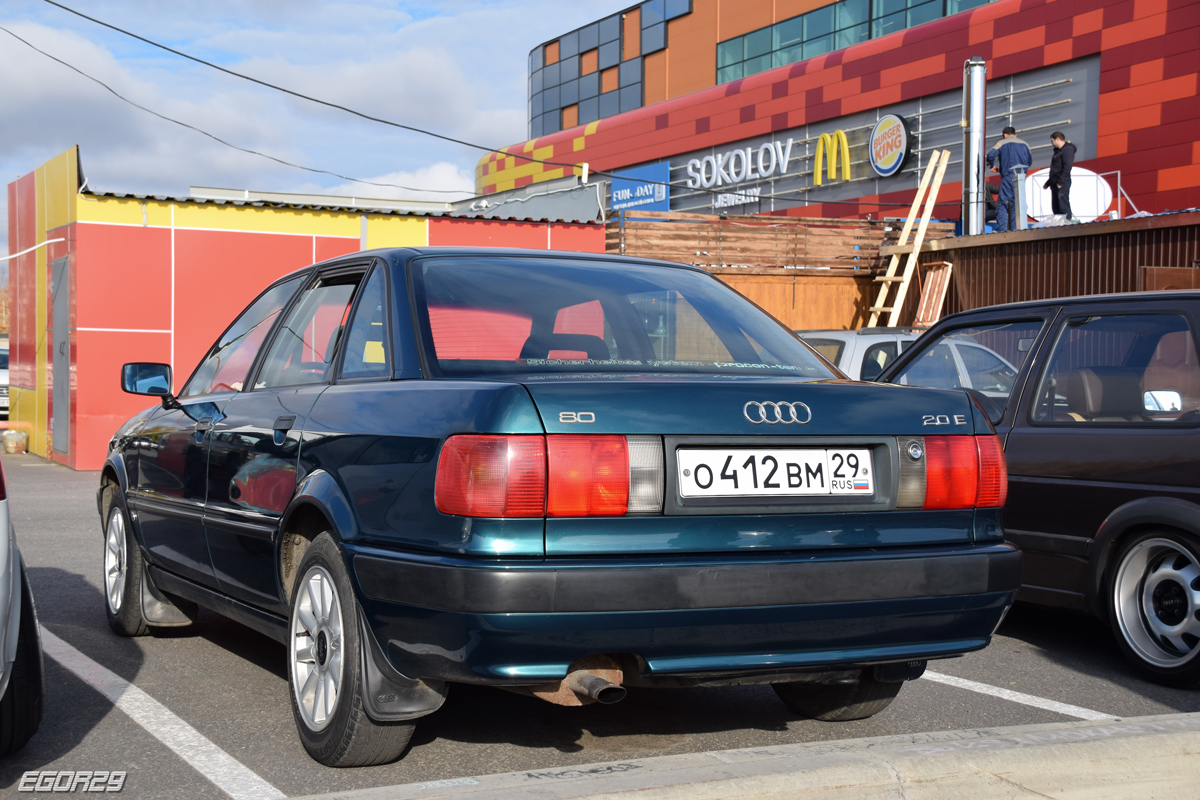 Архангельская область, № О 412 ВМ 29 — Audi 80 (B4) '91-96