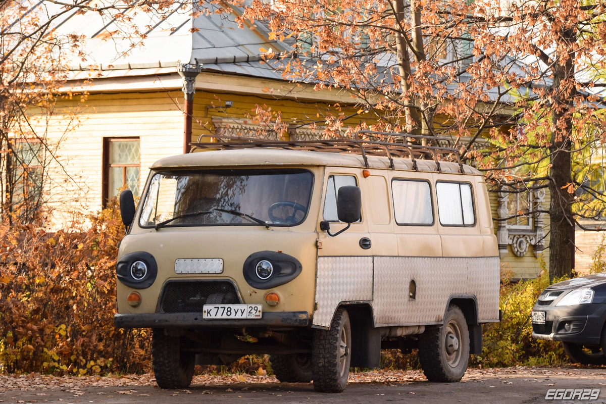 Архангельская область, № К 778 УУ 29 — УАЗ-3962 '85-03