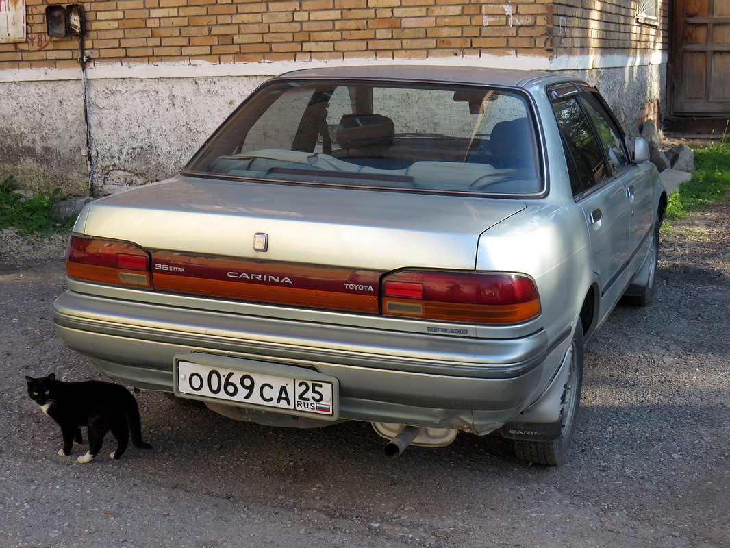 Приморский край, № О 069 СА 25 — Toyota Carina (T170) '88-92