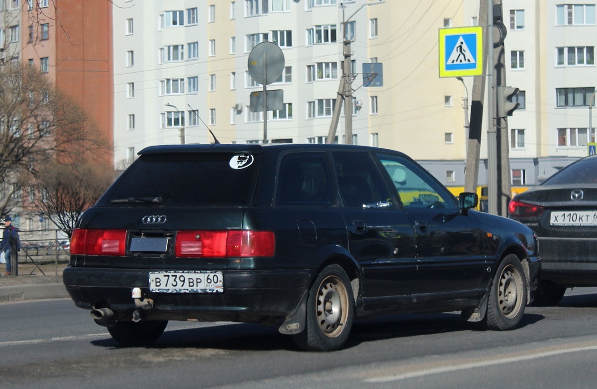 Псковская область, № В 739 ВР 60 — Audi 80 (B4) '91-96