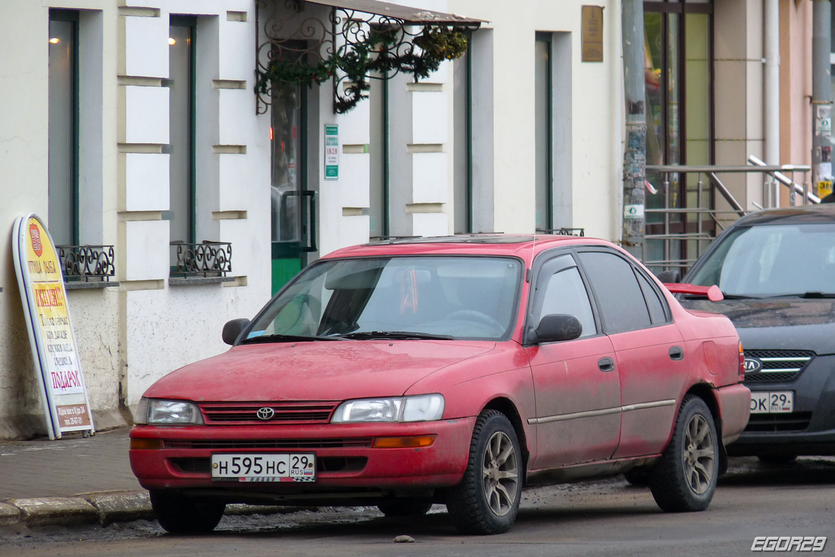 Архангельская область, № Н 595 НС 29 — Toyota Corolla (E100) '91-02