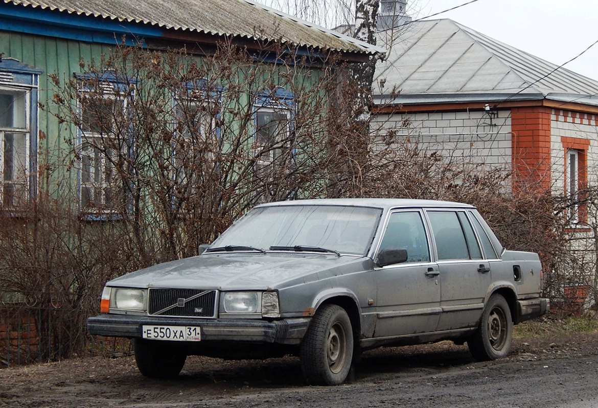 Белгородская область, № Е 550 ХА 31 — Volvo 740 '84-92
