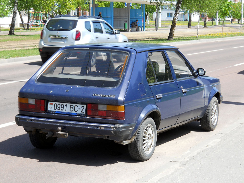 Витебская область, № 0991 ВС-2 — Talbot Horizon '78-86