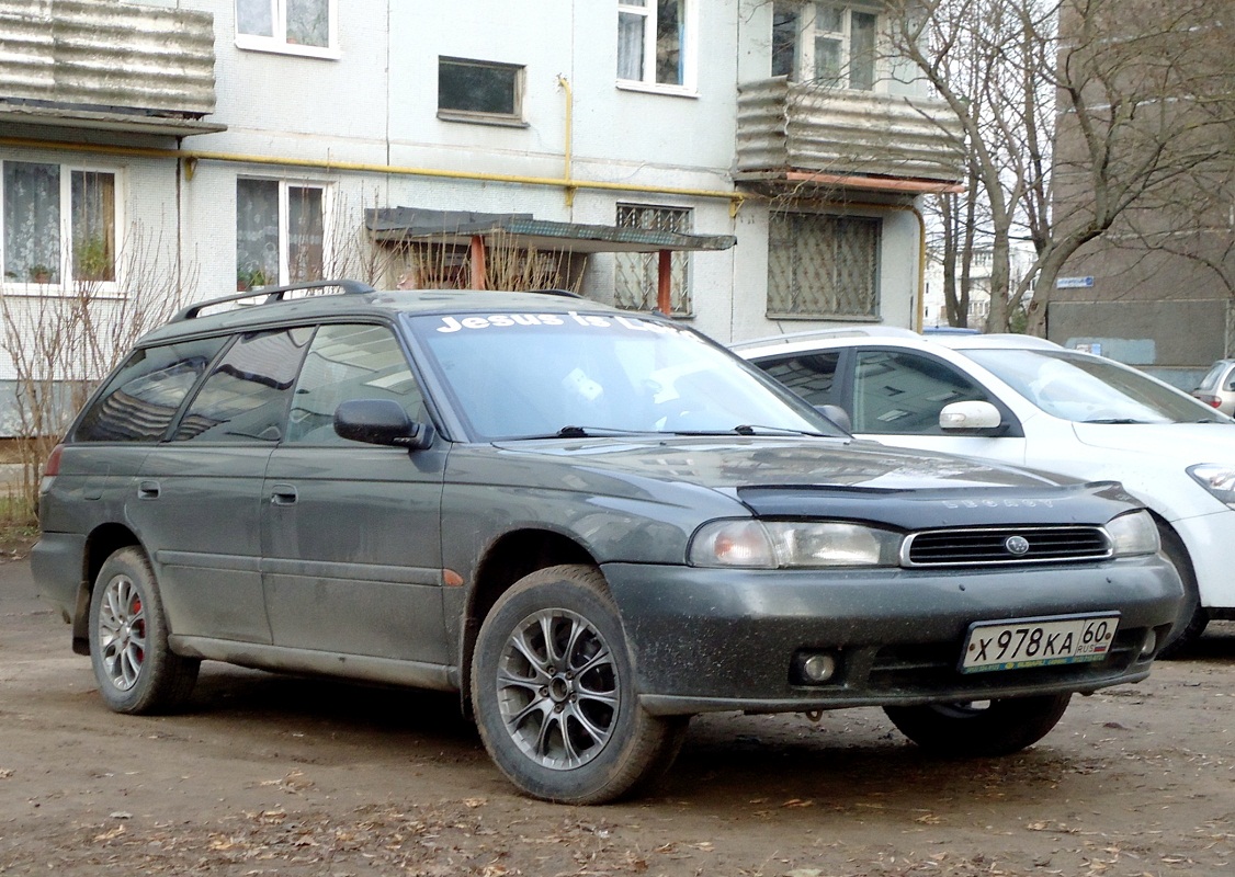 Псковская область, № Х 978 КА 60 — Subaru Legacy '93–99