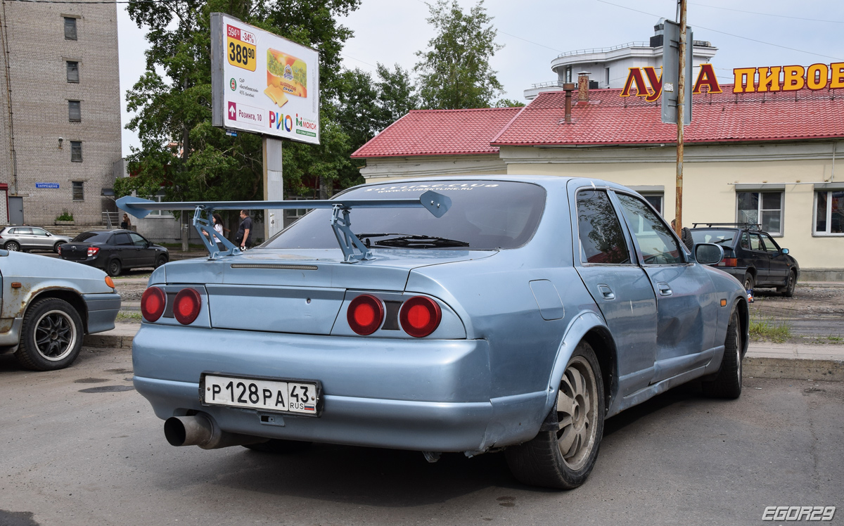 Архангельская область, № Р 128 РА 43 — Nissan Skyline (R33) '93-98