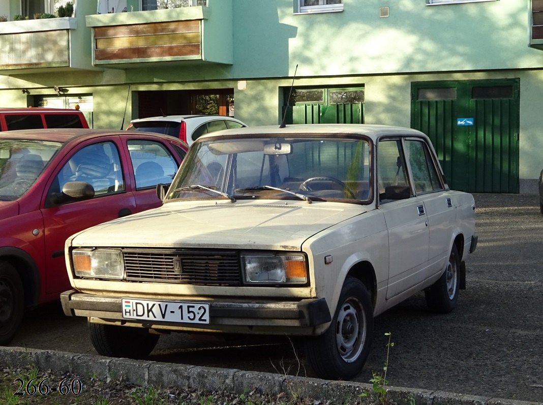 Венгрия, № DKV-152 — ВАЗ-2105 '80-88