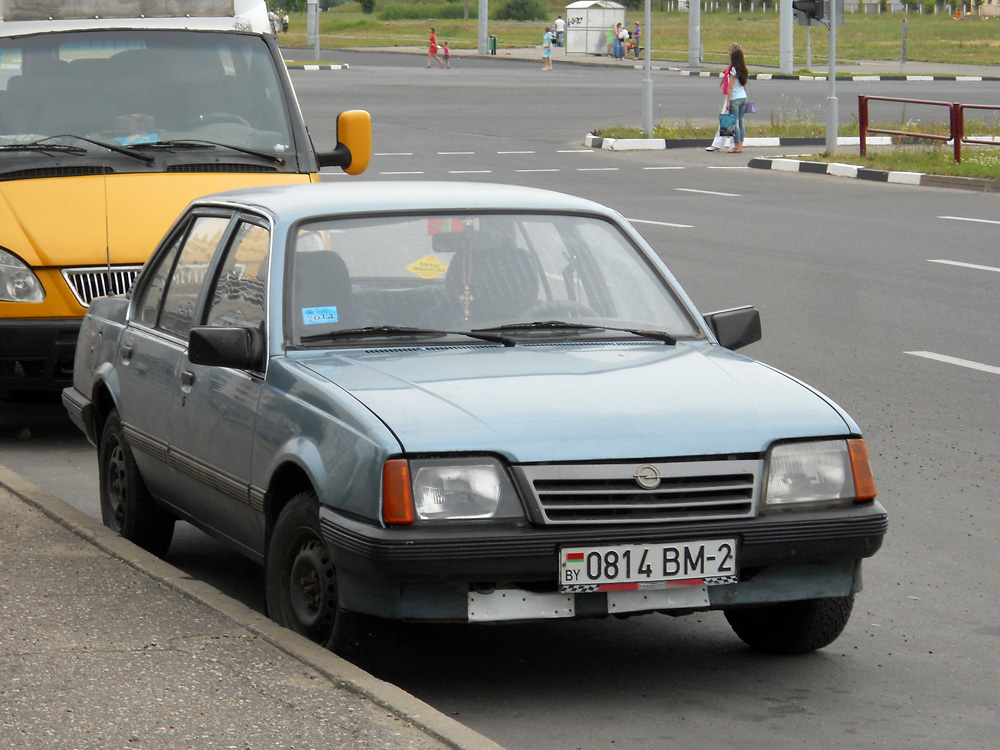 Витебская область, № 0814 ВМ-2 — Opel Ascona (C) '81-88