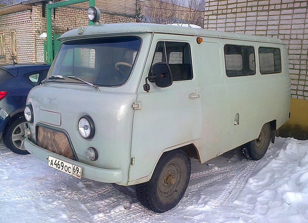 Тверская область, № А 469 ОС 69 — УАЗ (Общая модель)