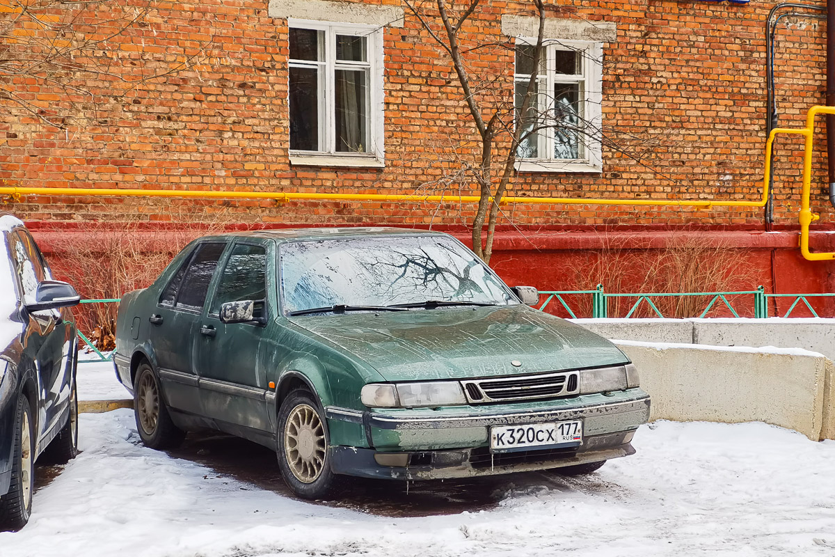 Москва, № К 320 СХ 177 — Saab 9000 '84-98