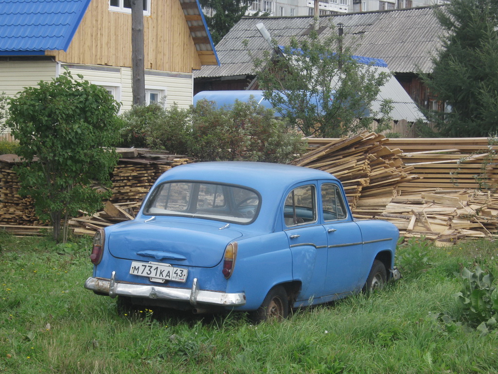 Кировская область, № М 731 КА 43 — Москвич-407 '58-63