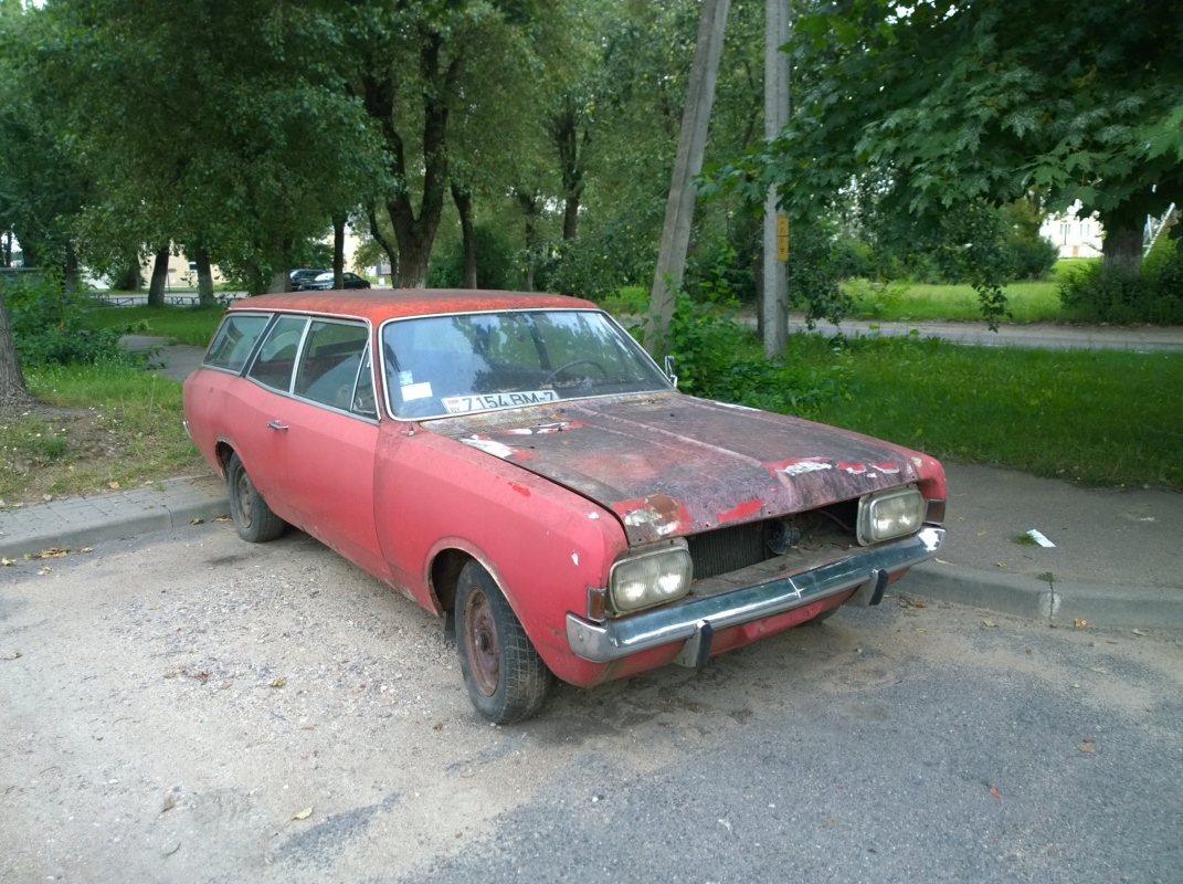 Минск, № 7154 ВМ-7 — Opel Rekord (C) '66-71