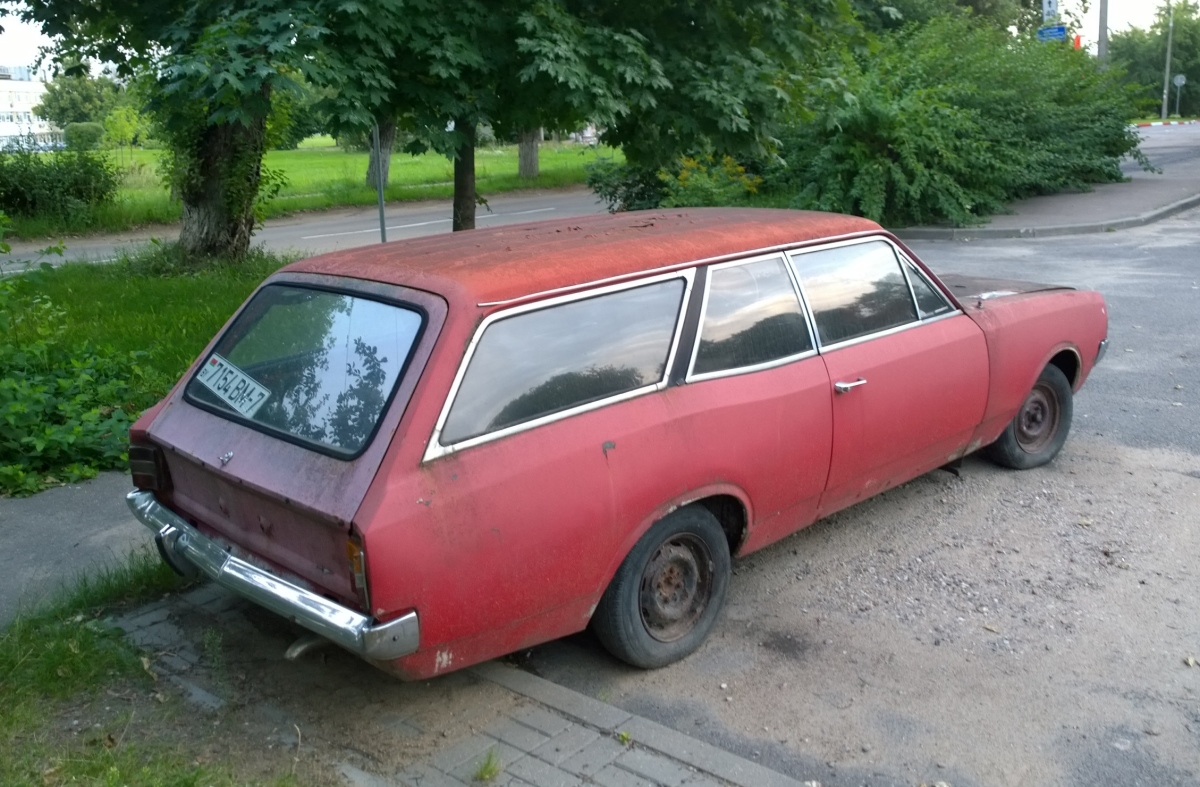 Минск, № 7154 ВМ-7 — Opel Rekord (C) '66-71
