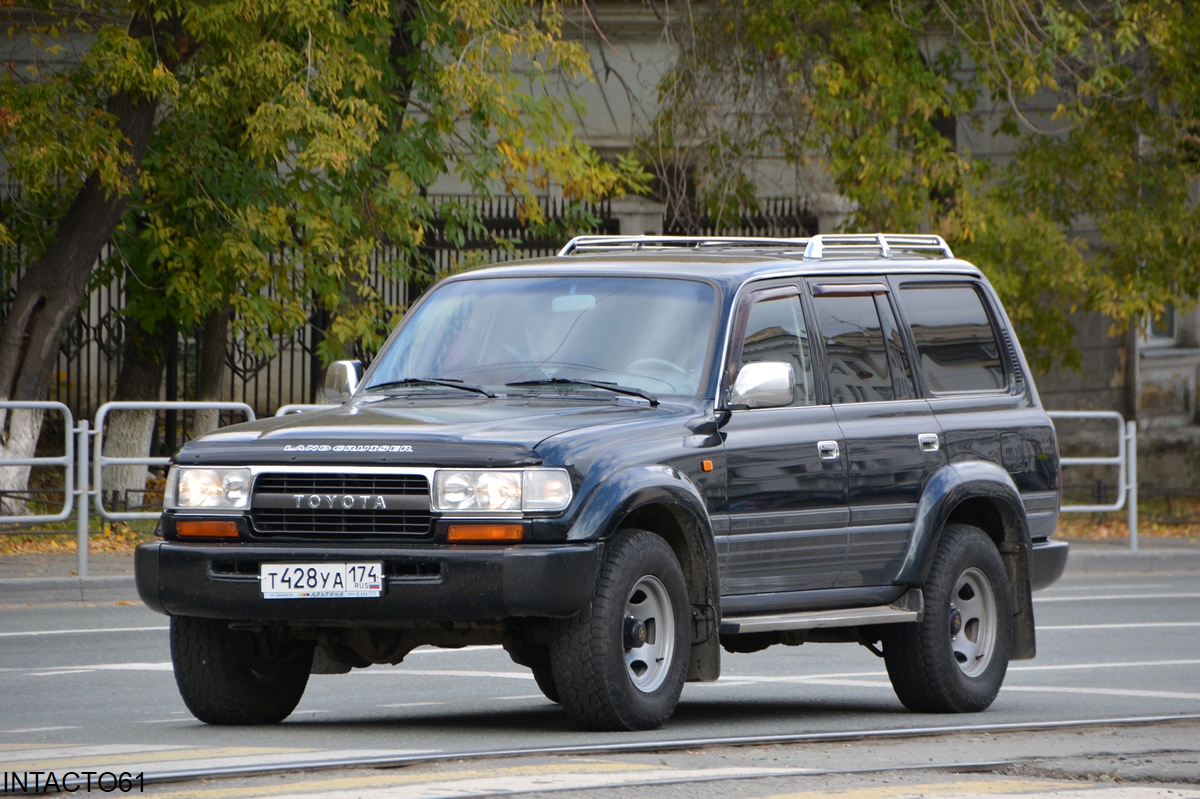 Челябинская область, № Т 428 УА 174 — Toyota Land Cruiser 80 (J80) '89-97