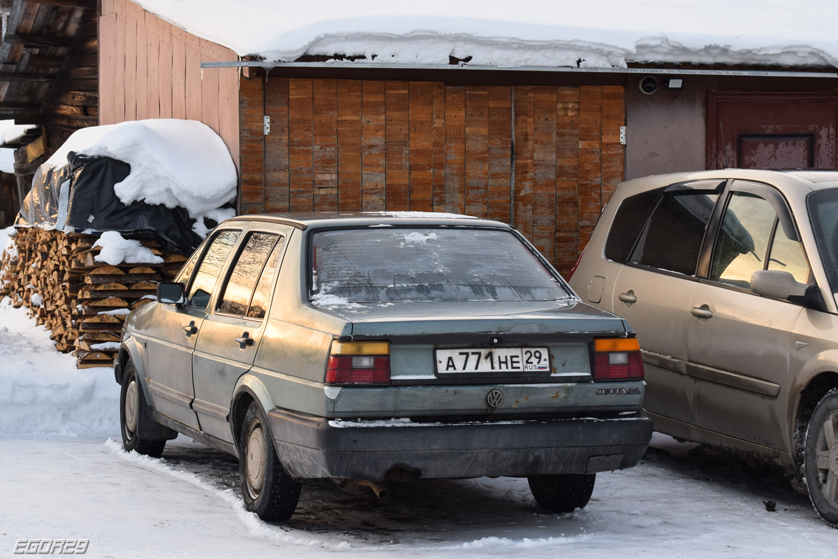 Архангельская область, № А 771 НЕ 29 — Volkswagen Jetta Mk2 (Typ 16) '84-92