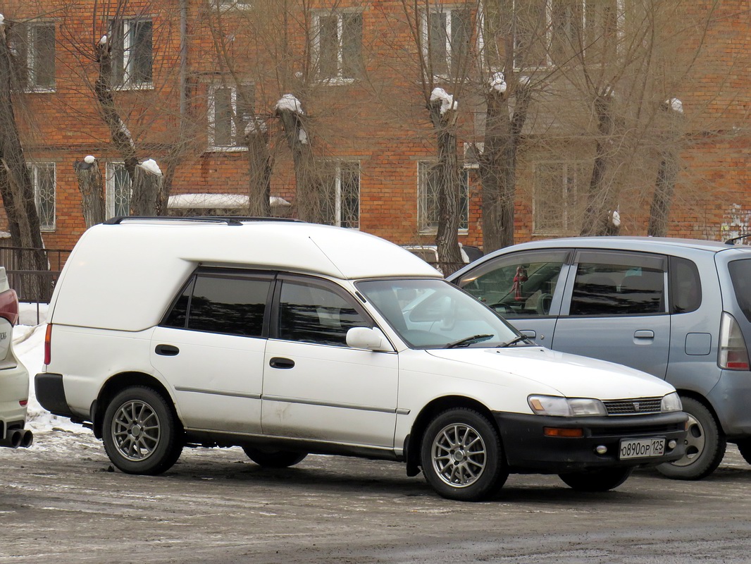 Приморский край, № О 890 ОР 125 — Toyota Corolla (E100) '91-02