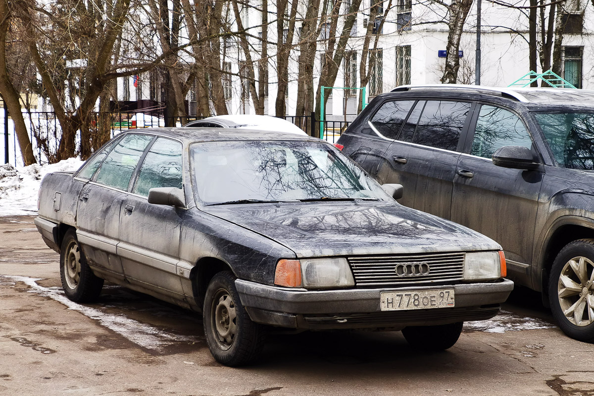 Москва, № Н 778 ОЕ 97 — Audi 100 (C3) '82-91
