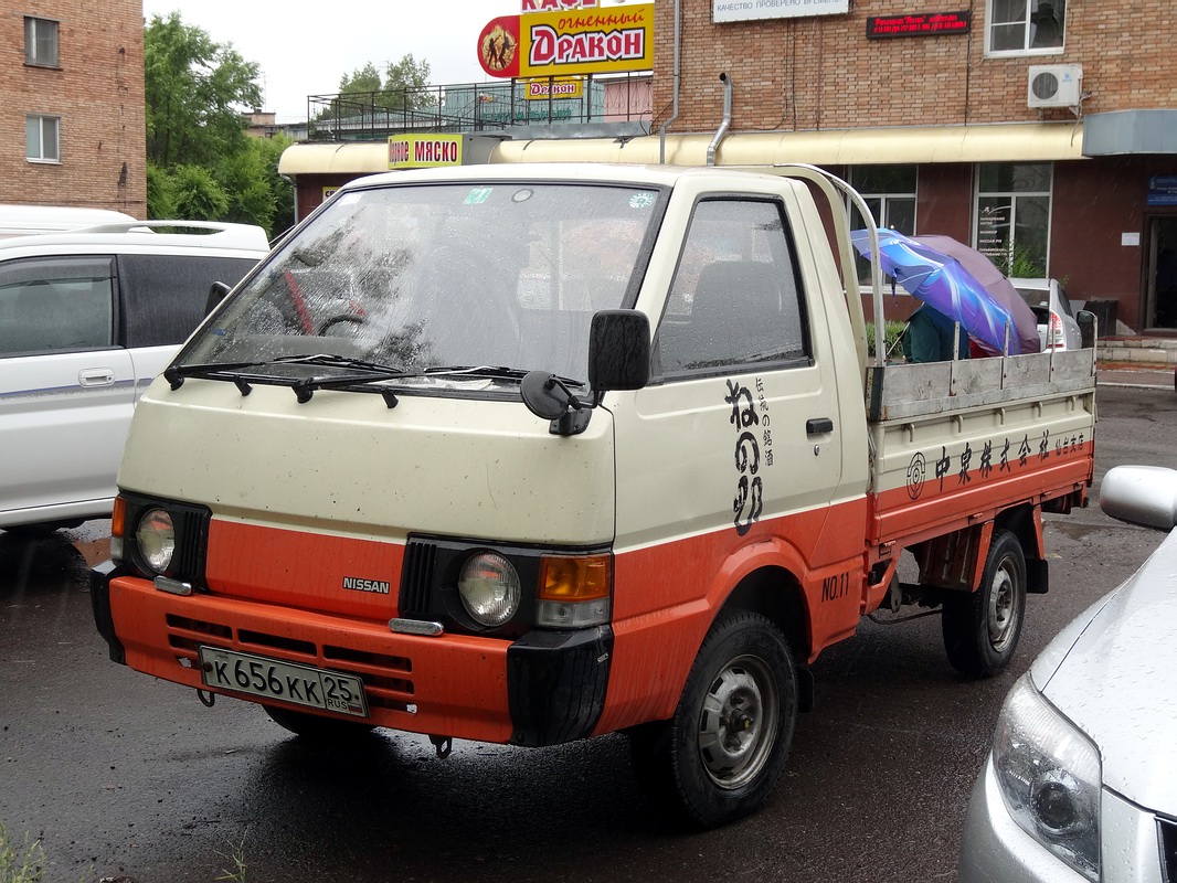 Приморский край, № К 656 КК 25 — Nissan Vanette Largo (C22) '85-94