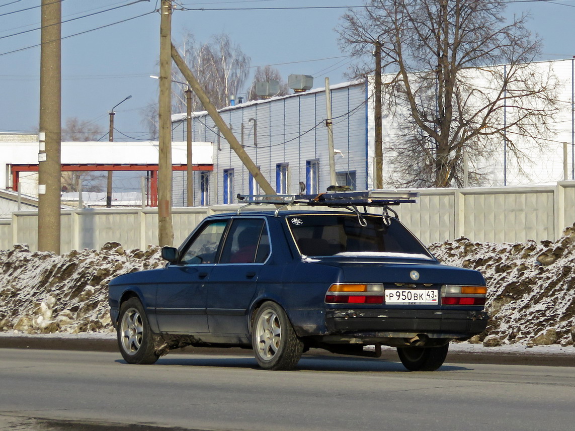 Кировская область, № Р 950 ВК 43 — BMW 5 Series (E28) '82-88