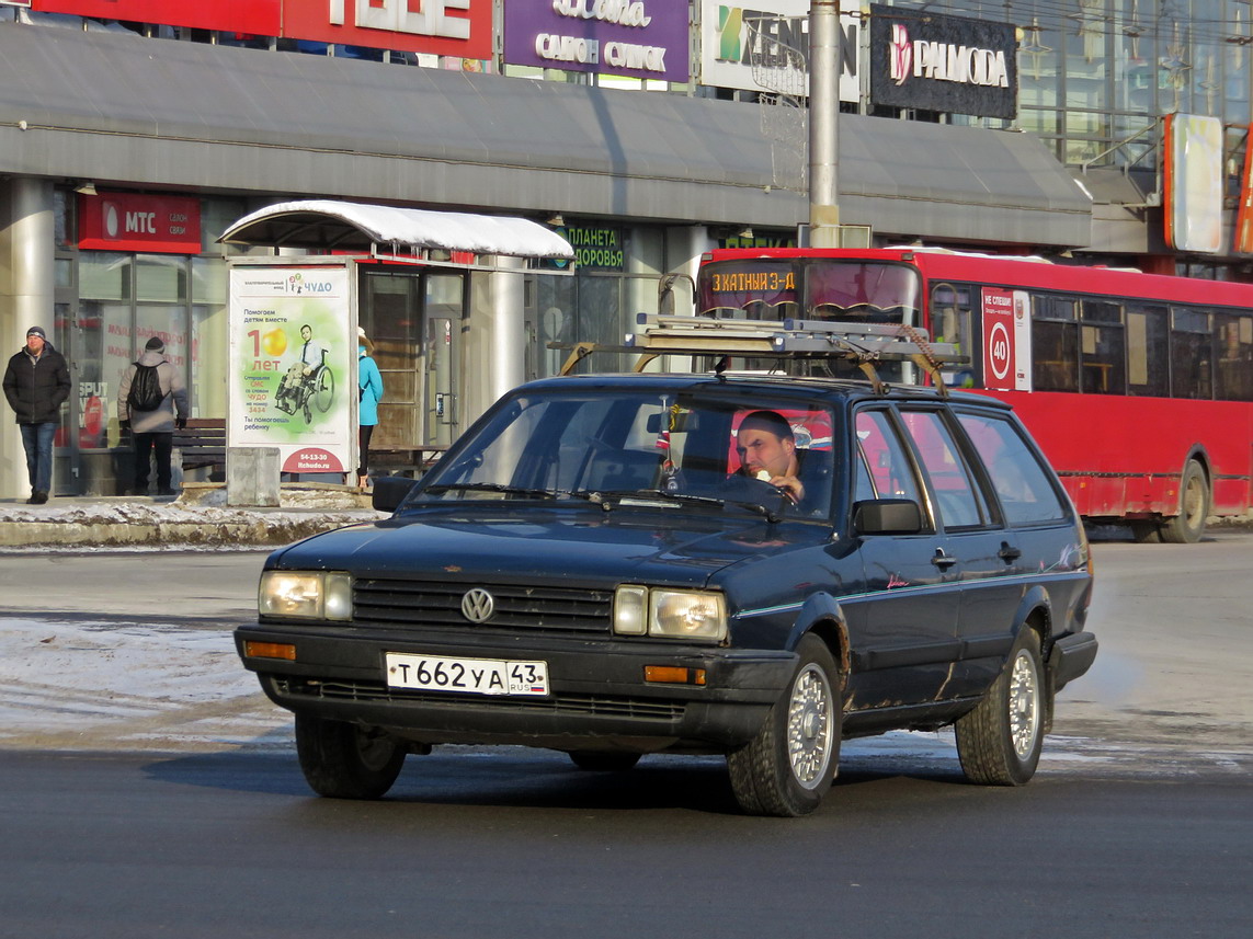 Кировская область, № Т 662 УА 43 — Volkswagen Passat (B2) '80-88