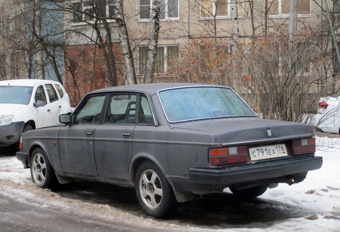 Санкт-Петербург, № С 791 ЕХ 178 — Volvo 240 Series (общая модель)