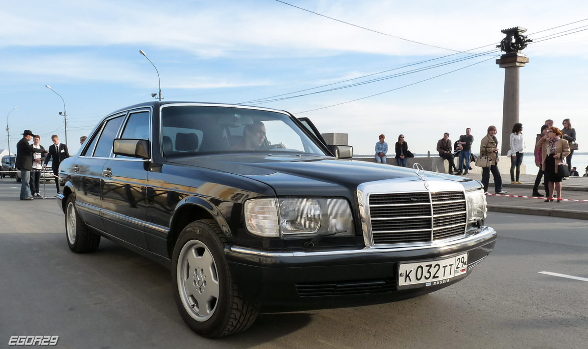 Архангельская область, № К 032 ТТ 29 — Mercedes-Benz (W126) '79-91