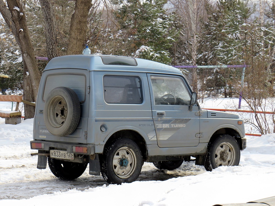 Приморский край, № К 833 УВ 125 — Suzuki Jimny '81–98