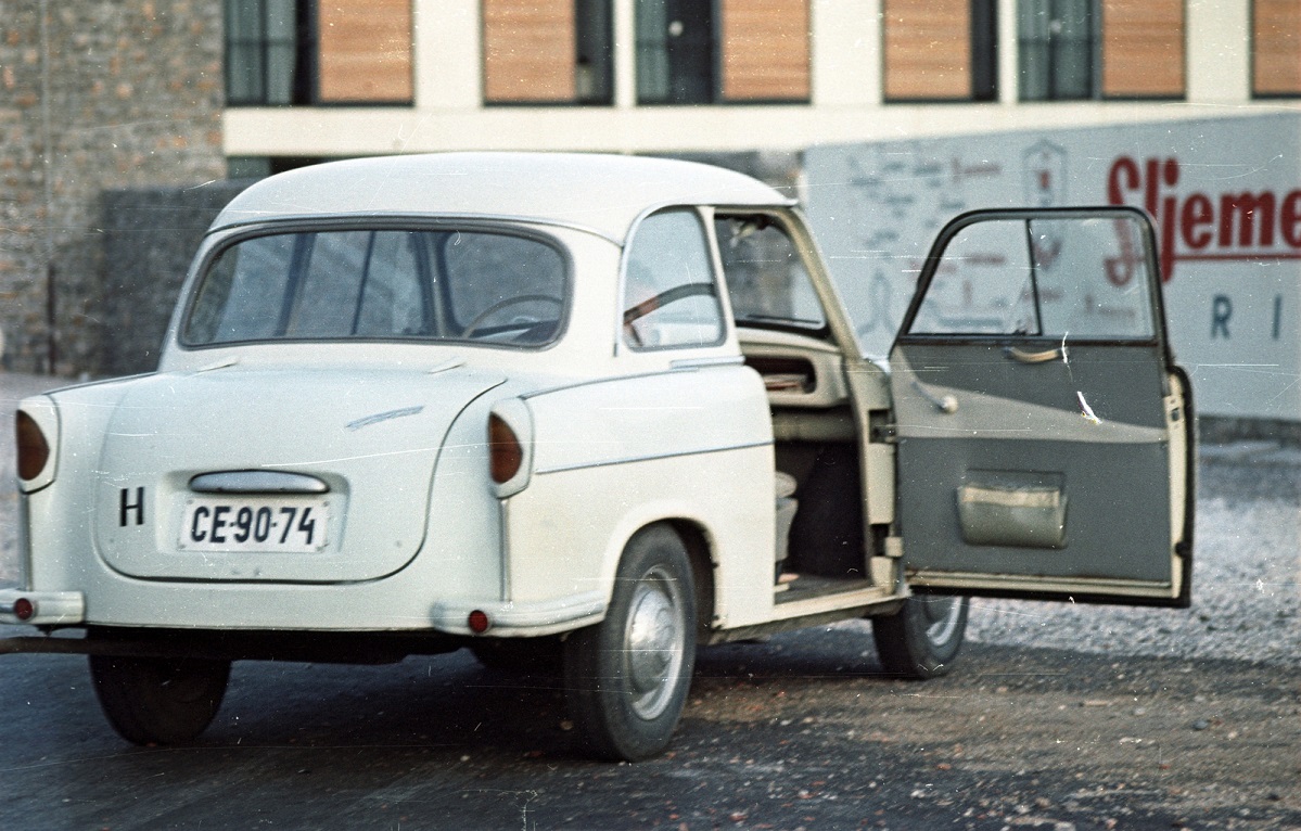 Венгрия, № CE-90-74 — Trabant 500 (P50) '57-62; Венгрия — Исторические фотографии