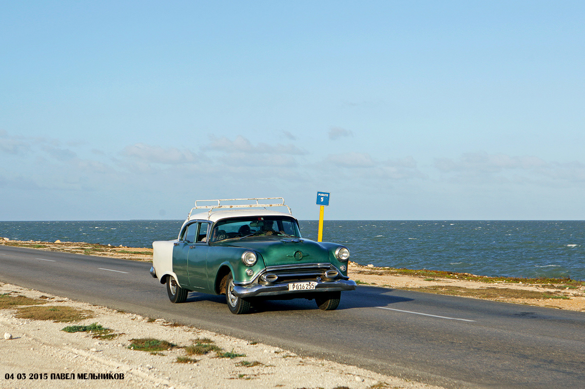 Куба, № P 016 255 — Oldsmobile 88 (2G) '54-56