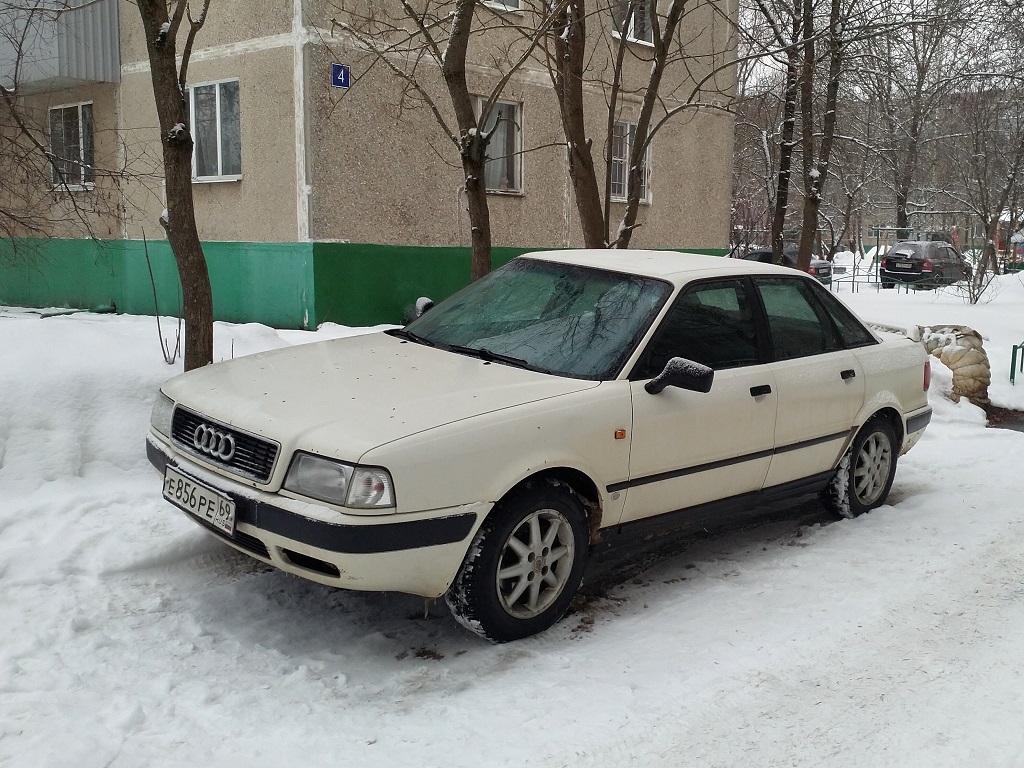 Тверская область, № Е 856 РЕ 69 — Audi 80 (B4) '91-96