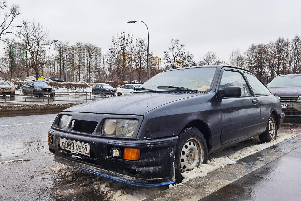 Москва, № С 009 АЕ 69 — Ford Sierra MkI '82-87