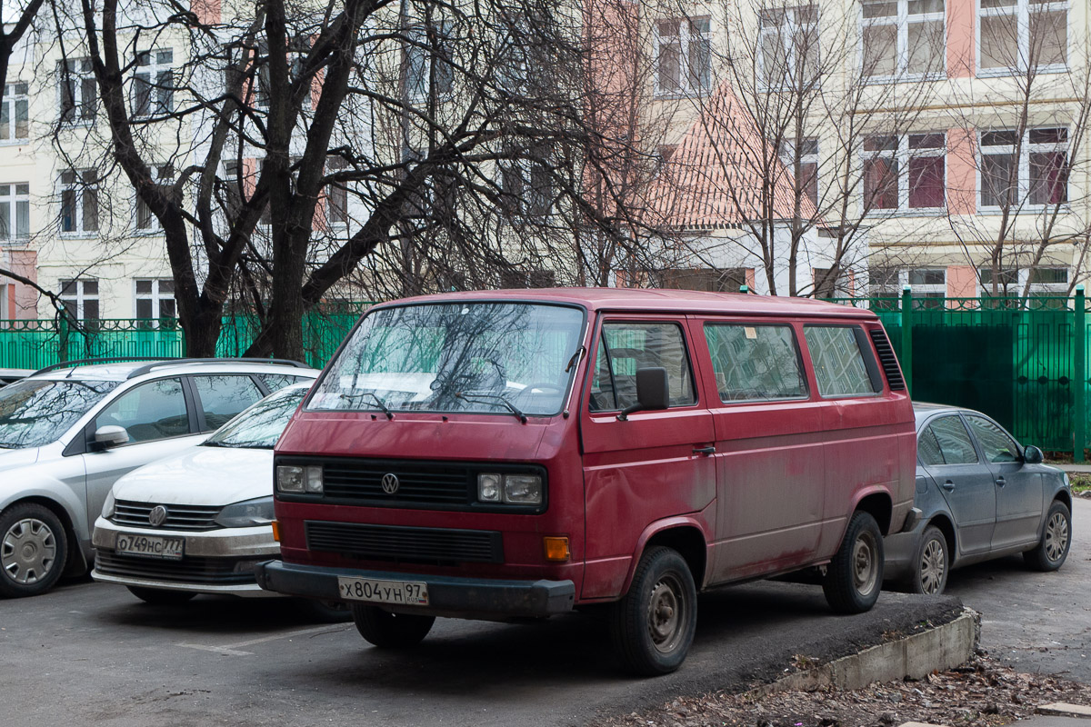 Москва, № Х 804 УН 97 — Volkswagen Typ 2 (Т3) '79-92