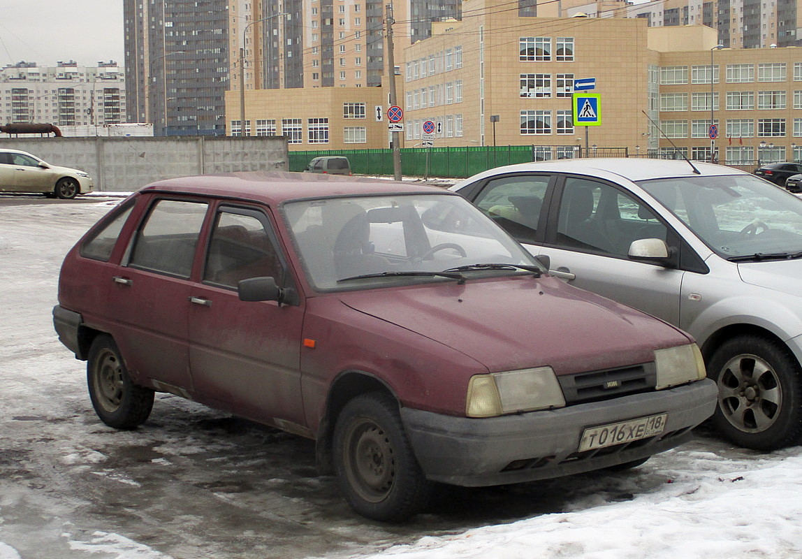 Удмуртия, № Т 016 ХЕ 18 — Иж-2126 Орбита/Ода '90-05