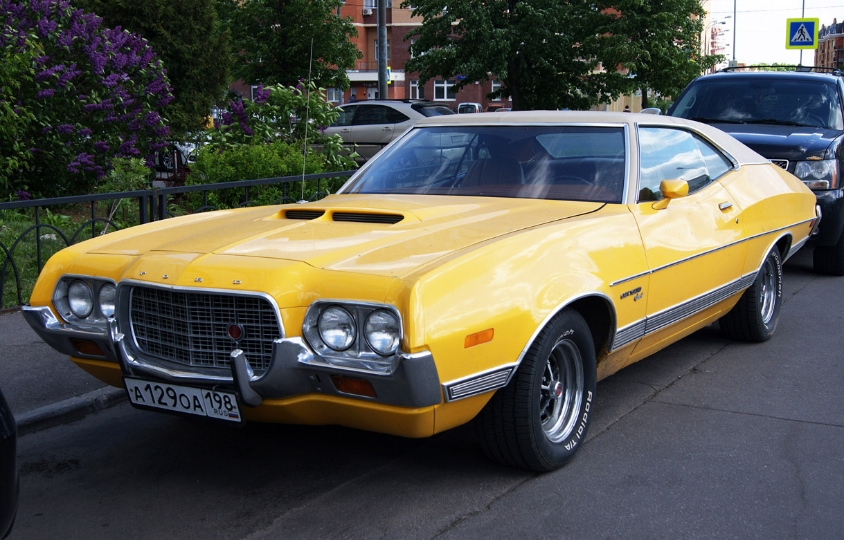 Санкт-Петербург, № А 129 ОА 198 — Ford Torino (3G) '72-76