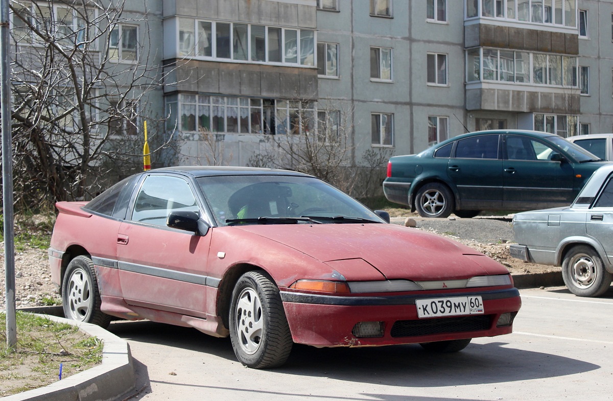 Псковская область, № К 039 МУ 60 — Mitsubishi Eclipse '89-95