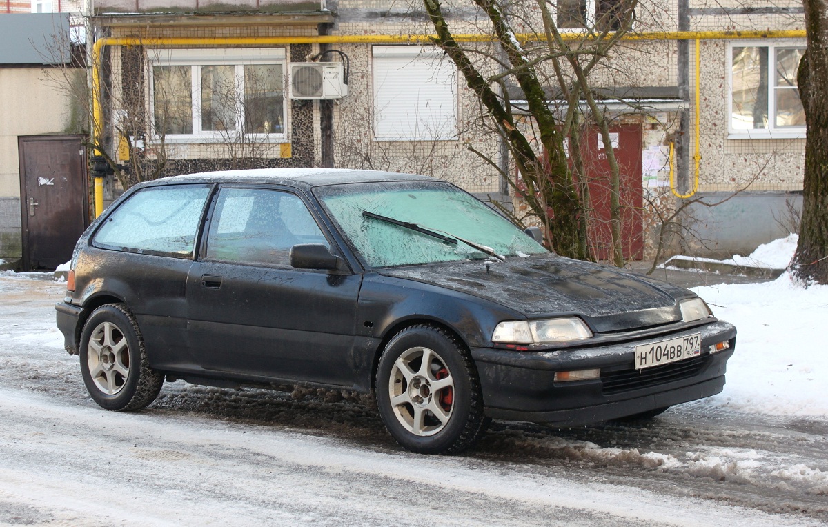 Псковская область, № Н 104 ВВ 797 — Honda Civic (4G) '87-91