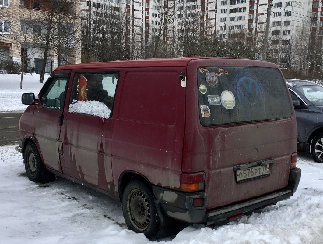 Санкт-Петербург, № О 576 РТ 78 — Volkswagen Typ 2 (T4) '90-03