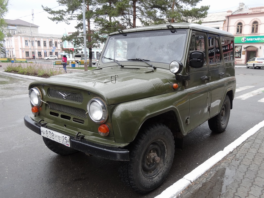 Приморский край, № Н 838 СЕ 25 — УАЗ-3151 '85-03