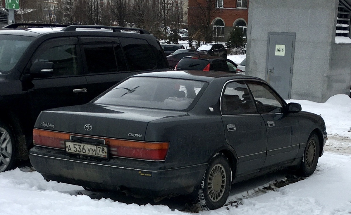 Санкт-Петербург, № А 536 УМ 78 — Toyota Crown (S140) '91-95
