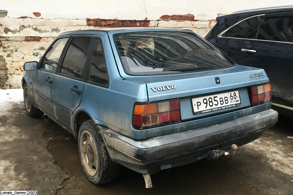 Тамбовская область, № Р 985 ВВ 68 — Volvo 440 '87-96
