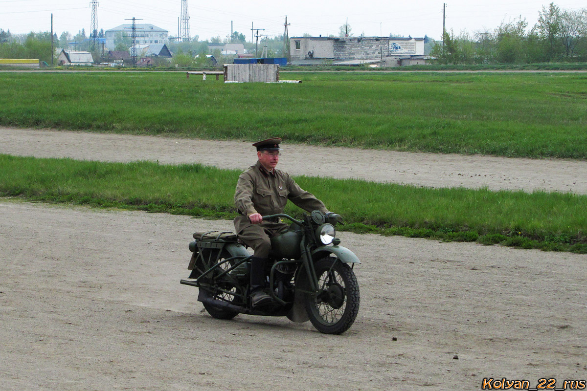Алтайский край, № 0727 АЛД — Harley-Davidson WLA '39-44